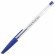 Ручка шариковая масляная STAFF "EVERYDAY" OBP-226, СИНЯЯ, корпус прозрачный, игольчатый узел 0,7 мм, линия письма 0,35 мм, 141705