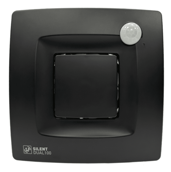 Накладной вентилятор Soler Palau SILENT DUAL 100 MATT BLACK