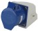 Б0032877 Розетка ЭРА R(OUT)-32-2P-PE-IP44 стационарная наружная 123 2Р+РЕ 32А 220В IP44