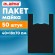 Пакет "майка" КОМПЛЕКТ 50 штук, 40+18х70, ПНД черный 25 мкм, LAIMA, 700792