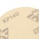 Диск шлифовальный под "липучку", KP14D, зернистость P 80, 16-Н, 125 мм, 5 шт, "БАЗ"