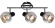 Светильник настенно-потолочный спот Rivoli Medeya 7029-703 3 х E14 40 Вт поворотный