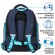 Рюкзак BRAUBERG CLASSIC, легкий каркас, премиум материал, Speed, синий, 37х32х21 см, 270088