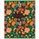 Тетрадь А5, 96 л., BRAUBERG, скоба, клетка, глянцевая ламинация, "Wild Flowers", 404429