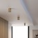 Светильник потолочный светодиодный 10W 4000К латунь/прозрачный 25047/LED