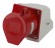Б0032878 Розетка ЭРА R(OUT)-32-3P-PE-IP44 стационарная наружная 124 3Р+РЕ 32А 380В IP44