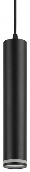 Б0055574 Светильник подвесной (подвес) ЭРА PL16 BK MR16/GU10, черный, потолочный, цилиндр