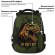 Ранец BRAUBERG PREMIUM, 2 отделения, с брелоком, "Dino attack", 3D-панель, 38х29х16 см, 272016