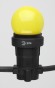 Лампочка светодиодная ЭРА STD ERAYL45-E27 E27 / Е27 1Вт шар желтый для белт-лайт