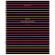 Тетрадь А5, 96 л., BRAUBERG, скоба, клетка, глянцевая ламинация, "Color Stripes", 404430