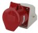 Б0032879 Розетка ЭРА R(OUT)-32-3P-PE-N-IP44 стационарная наружная 125 3Р+РЕ+N 32А 380В IP44