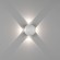 Настенный светодиодный светильник DesignLed GW Sfera-DBL GW-A161-4-4-WH-WW 003200