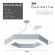Б0058882 Светильник LED ЭРА Geometria SPO-124-W-40K-051 Hexagon 51Вт 4000К 800*800*80 белый подвесной драйвер внутри
