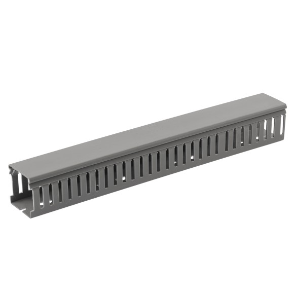 Б0050772 Кабель-канал ЭРА KK-25-40-PERF перфорированный серый 25х40мм 60м