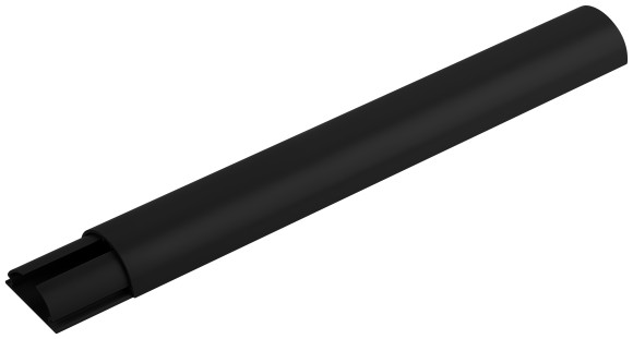 Б0058625 Кабель-канал ЭРА KK-30-13-GR полукруглый графит 30х13мм 40м