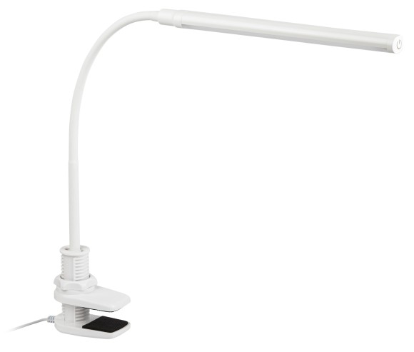 NLED-509-8W-W Настольный светильник ЭРА NLED-509-8W-W светодиодный на струбцине белый