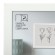 Рамка 30х40 см небьющаяся, аналог IKEA, багет 21 мм, МДФ, BRAUBERG "Idea", белая, 391372