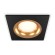 Комплект встраиваемого светильника Ambrella light Techno Spot XC7632005 SBK/PYG черный песок/золото желтое полированное (C7632, N7014)