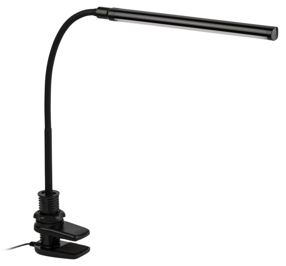NLED-509-8W-BK Настольный светильник ЭРА NLED-509-8W-BK светодиодный на струбцине черный