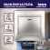 Б0030034 1-102-03 Intro Выключатель с подсветкой, 10А-250В, IP20, СУ, Plano, алюминий (10/200/2400)
