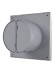SILENT 5C Chrome Вентилятор накладной SILENT D125 обратный клапан Chrome DICITI