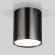 Накладной светодиодный светильник DLR024 6W 4200K Черный жемчуг