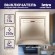 Б0030035 1-102-04 Intro Выключатель с подсветкой, 10А-250В, IP20, СУ, Plano, шампань (10/200/2400)