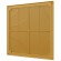 Решетка вентиляционная Р сетка разъемная 400х400 пластик Beige ERA