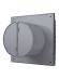 SILENT 5C Dark gray metal Вентилятор накладной SILENT D125 обратный клапан Dark gray metal DICITI