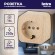 Б0036108 3-202-11 Intro Розетка 2P+E Schuko, 16А-250В, IP20, ОУ, Polo, сосна (16/320/3840)