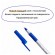 Ручка шариковая с грипом BIC "Round Stic Exact", СИНЯЯ, корпус серый, узел 0,7 мм, линия письма 0,28 мм, 918543