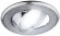 DK18 CH/SH SL Светильник ЭРА декор  круглый  со стеклянной крошкой  MR16,12V/220V, 50W, хром/серебря
