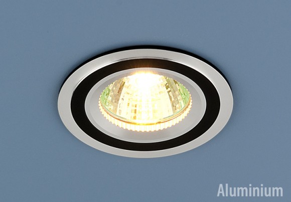 Алюминиевый точечный светильник 5305 MR16 CH/BK хром/черный