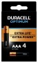 Б0056021 Батарейки Duracell 5014062 ААА алкалиновые 1,5v 4 шт. LR03-4BL Optimum (4/32/16896)
