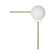 Настенный светодиодный светильник Loft IT Meridian 10132/A Gold