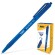 Ручка шариковая автоматическая BIC "Round Stic Clic", СИНЯЯ, корпус тонированный синий, узел 1 мм, линия письма 0,32 мм, 926376