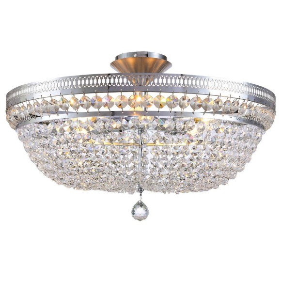 Потолочный светильник Natali Kovaltseva Barocco 81405/8C Chrome