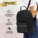 Рюкзак из экокожи BRAUBERG PODIUM женский, с отделением для планшета, черный, 34x25x13 см, 270817