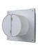 SILENT 5C Gray metal Вентилятор накладной SILENT D125 обратный клапан Gray metal DICITI