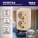 Б0036110 3-204-11 Intro Розетка 2х2P+E Schuko, 16А-250В, IP20, ОУ, Polo, сосна (12/240/2880)