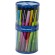 Ручка шариковая BRAUBERG SOFT TOUCH GRIP "GRADE NEON", СИНЯЯ, мягкое покрытие, ассорти, узел 0,7 мм, 143710
