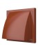 Выход стенной КФВ фланец D100 обратный клапан 150x150 ASA Terracotta ERA