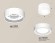 Комплект накладного светильника Ambrella light Techno Spot XS (C8101, N8433) XS8101018