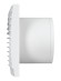 SILENT 5C Matt white Вентилятор накладной SILENT D125 обратный клапан Matt white DICITI