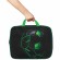 Папка на молнии с ручками BRAUBERG KIDS А4, 1 отделение, полиэстер, 80 мм, "Green ball", 272123