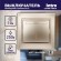 Б0030039 1-103-04 Intro Переключатель, 10А-250В, IP20, СУ, Plano, шампань (10/200/3200)