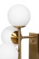 Бра Garda Decor Шар K2KM1105W-5