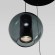 Подвесной светодиодный светильник со стеклянными плафонами 50258/3 LED дымчатый/бирюзовый
