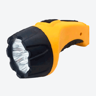 Фонарь руч аккум MLA 02 4LED 120Lm 8ч 1 реж, з/у 230В ЧЕРНО-ЖЁЛТЫЙ IN HOME