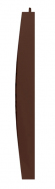 1515РРН кор, Решетка наружная ASA вентиляционная вытяжная 150х150, коричневая